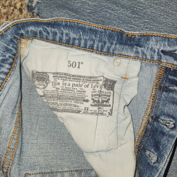 👖 Levi’s 501 Original Fit Women’s Jeans | W29 L30 | Ash Medium Wash - Picture 14 of 14